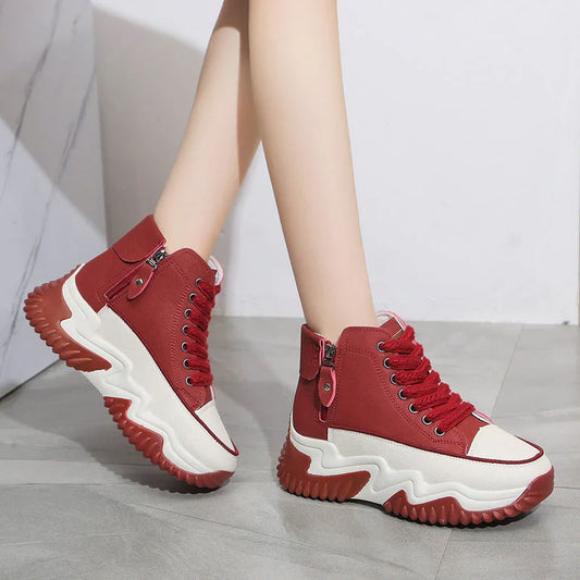 Trendy Platform Sneakers